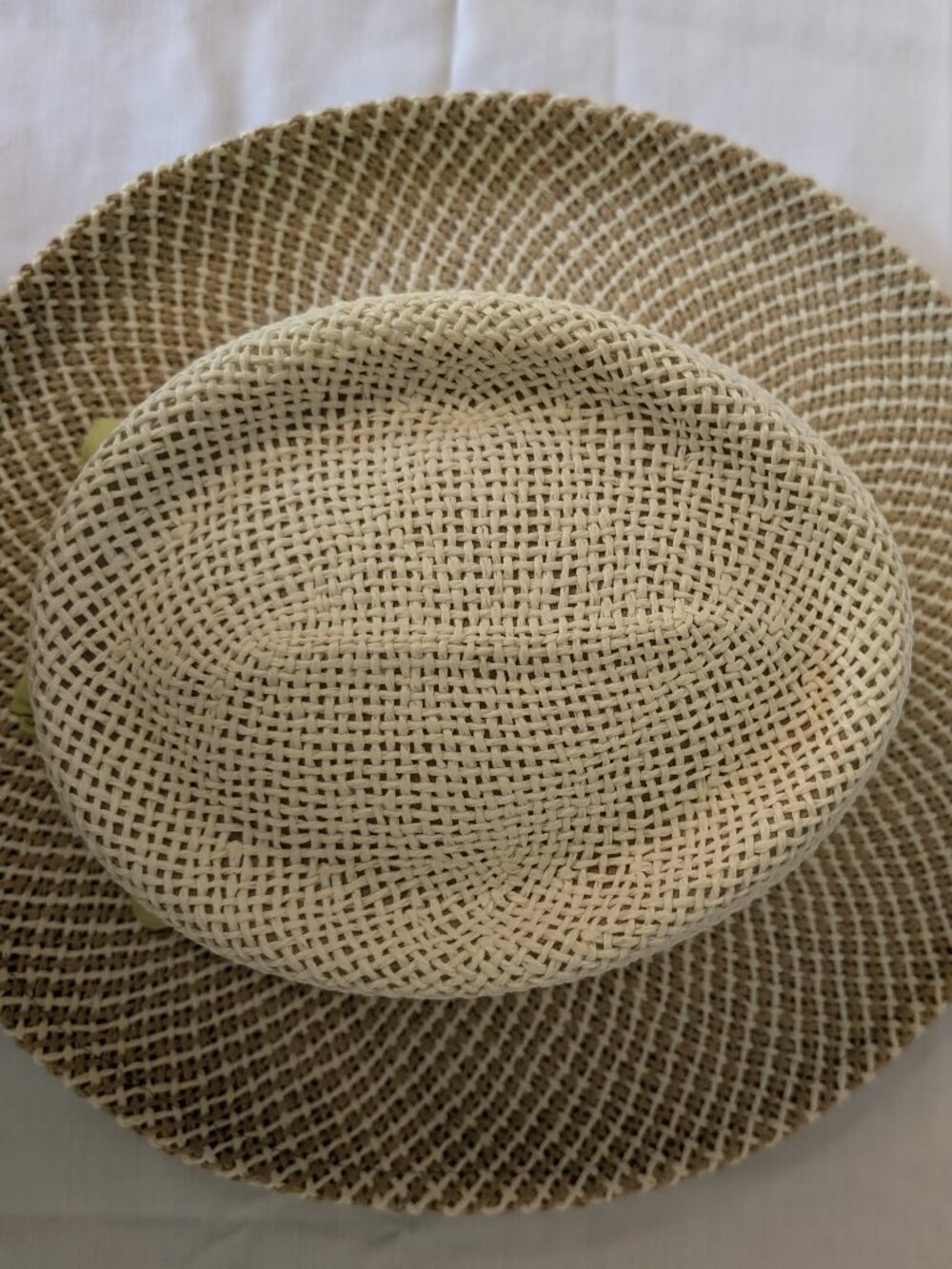 Kate Lord Y2K Bellsouth Classic Straw Sun Hat Golf Tournament S/M Preppy Resort - Picture 5 of 6